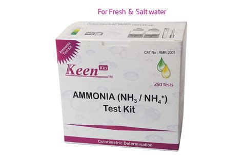 Ammonia Test Kit For Water 250 Test All Chemical BD