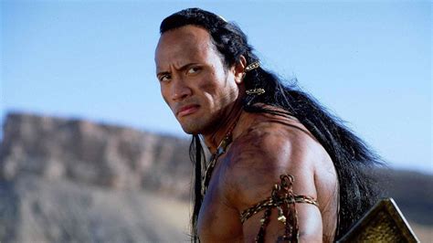 Il Re Scorpione The Rock Per Alleggerire La Tensione Nelle Scene