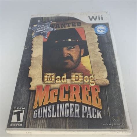Buy Mad Dog Mccree Gunslinger Pack Nintendo Wii 2009 Online At