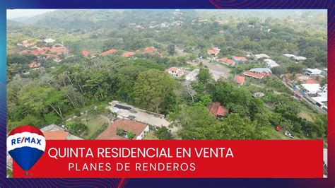 Quinta Residencial En Venta Planes De Renderos El Salvador Youtube