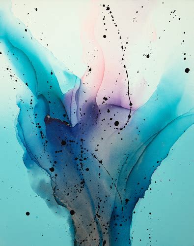 Ethereal Abstract Alcohol Ink Paintings By Soo Kim I Artsy Shark