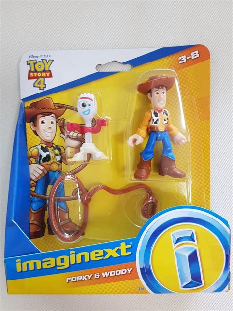 Disney Pixar Toy Story 4 Forky & Woody, Hobbies & Toys, Toys & Games on ...