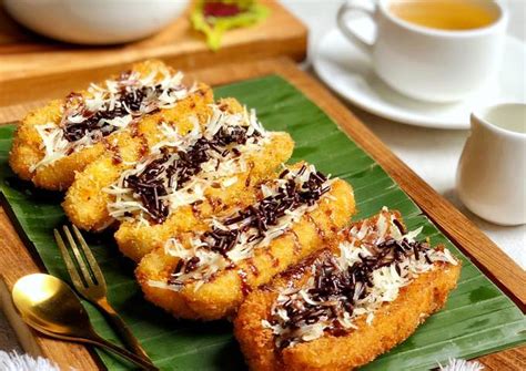 Resep Pisang Goreng Coklat Keju Oleh Silvia Novi Cookpad