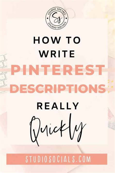 How To Use A Pinterest Description Generator To Create Better Pin ...