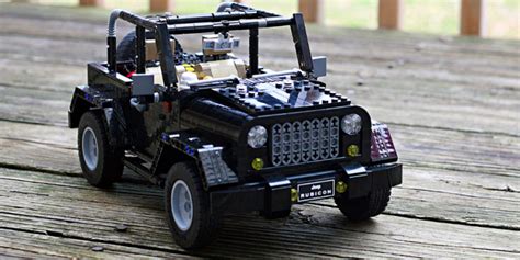 This Lego Jeep Wrangler Is Here To Conquer Your Backyard