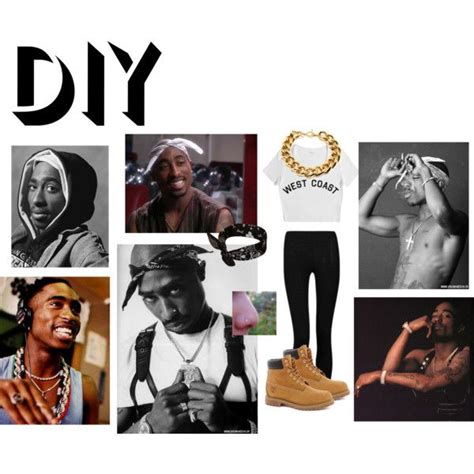 Tupac By Ryaaaaanne On Polyvore Halloween Costumes Make Up And Ac