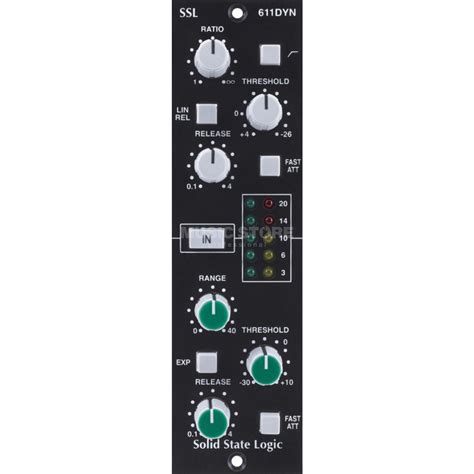 Ssl Solid State Logic E Series Dynamics Module For The Series Dv