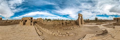 Temple Of The Goddess Hathor 360 Panorama 360cities