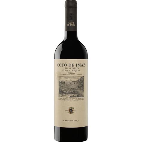 Gran Reserva Red Wine Doca Rioja Bottle Cl Coto De Imaz