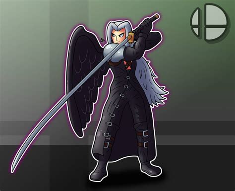 Smash Sephiroth by AirMateYT on DeviantArt