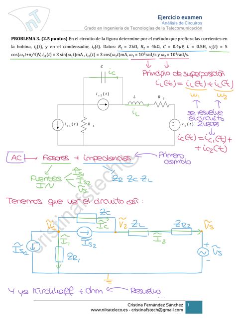 Análisis de circuitos nikaTeleco