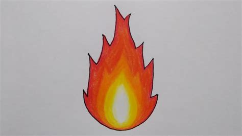 How To Draw Fire Emoji Dailyarttherapy