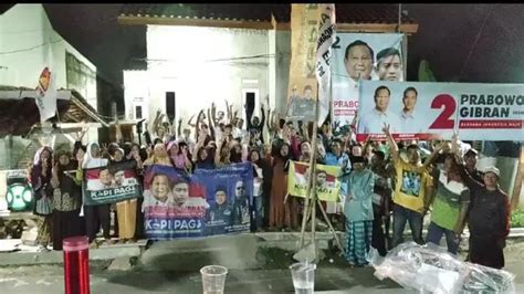 Optimis Satu Putaran Warga Cirebon Timur Deklarasi Dukung Prabowo