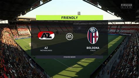 Az Alkmaar Vs Bologna Club Friendlies Fifa Youtube