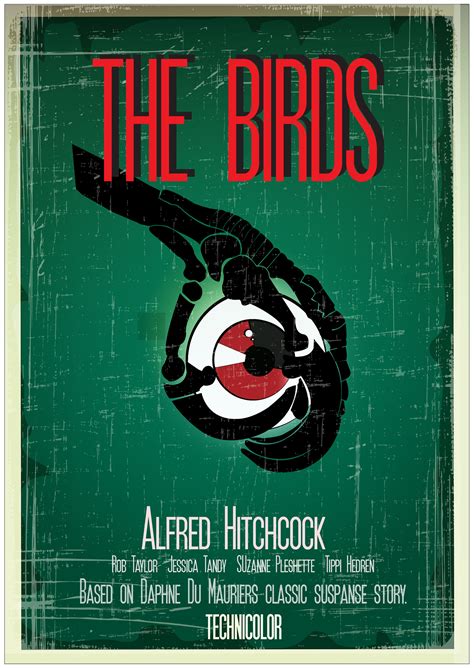 Movie Posters, Alfred Hitchcock on Behance