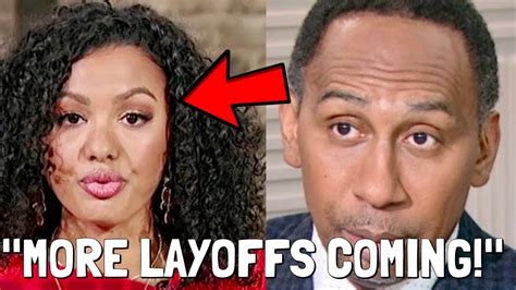 Stephen A Smith Reacts To Jalen Rose Max Kellerman Fired Will Malika