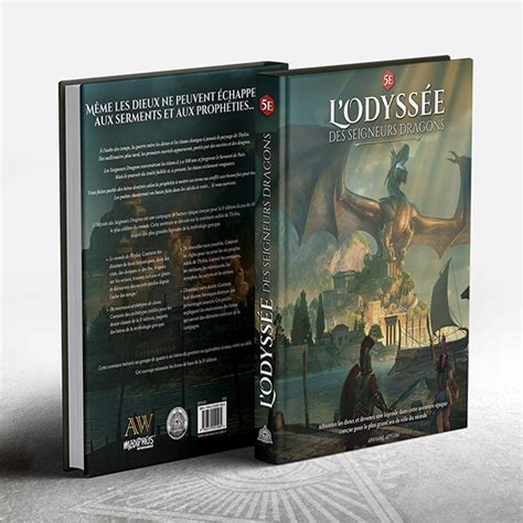 L Odyssée des Seigneurs Dragons Livre de Campagne Arkhane Asylum