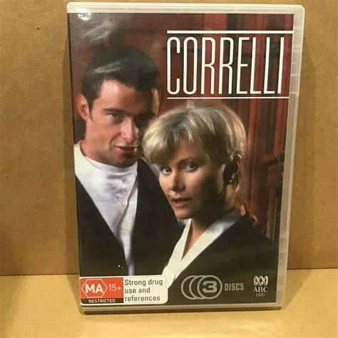 Correlli 3x Dvd Super Rare 1995 Aussie Prison Tv Drama Hugh Jack Dixonrecycled