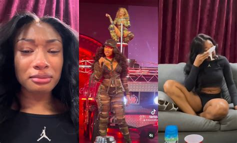 A Tearful Megan Thee Stallion Talks About Performing With Beyonc In