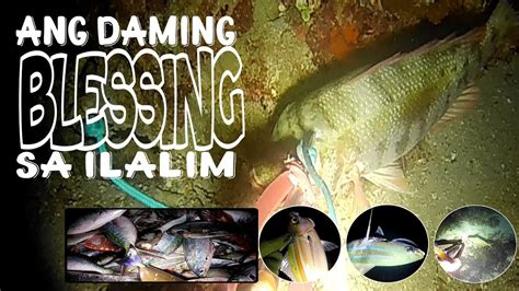 Ep Night Spearfishing Philippines Nagkalat Yung Isda Sa Ilalim Ng