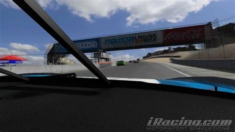 IRacing Corvette C6R GT1 At Laguna Seca Opening Lap YouTube