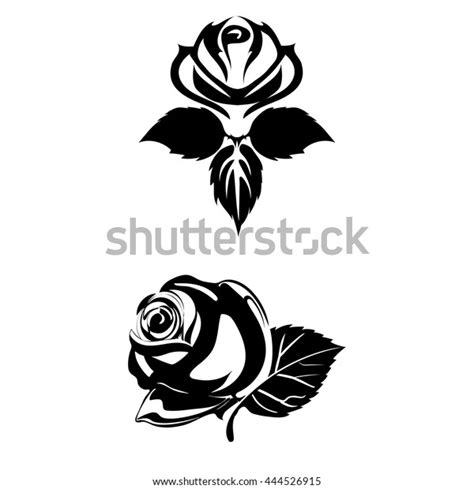 Rose Tattoo Stencil Designs