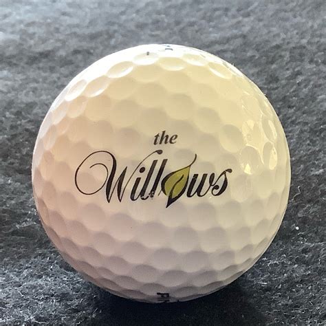 Willows The Willows Golf And Country Club — Golf Club Logo Balls