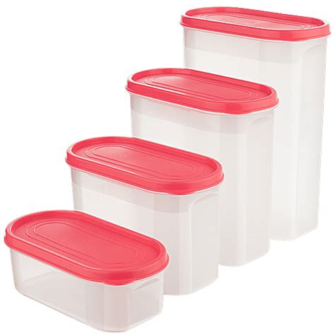 Buy Asian Airtight Plastic Container Transparent Smart Stackable