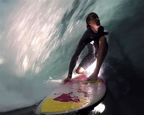 Jamie Obrien Surfing Pipeline At Night With A Gopro