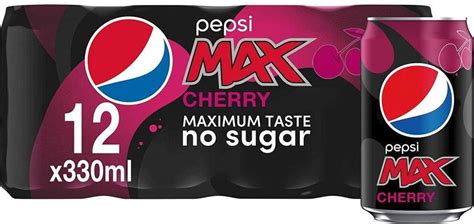 Pepsi Max Cherry 12 330ml 1 Stores See Prices Now