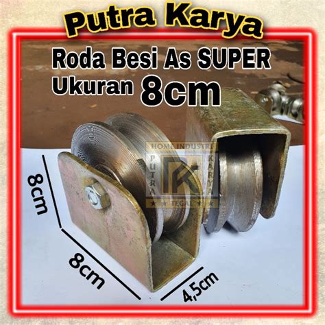 Jual Roda Pagar Besi Super Cm Ornamen Pagar Berkualitas Shopee Indonesia