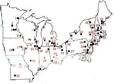 Northeastern US Cities (map) Quiz - By Sindrerise