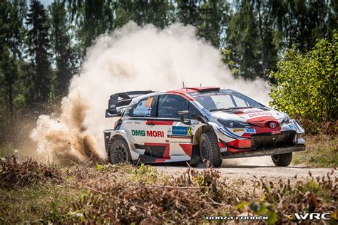 Rovanper Kalle Halttunen Jonne Toyota Yaris Wrc Rally Estonia