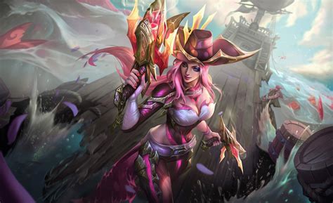 Ruined Miss Fortune Rose Quartz Splash Art on the Chinese Server 💗 : r ...