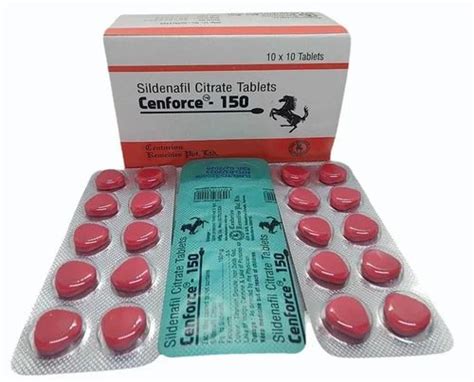 150mg Sildenafil Citrate Tablets At Rs 40box Cenforce Tablets In