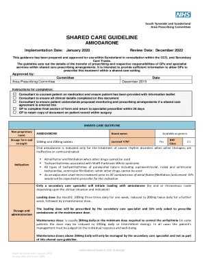 Fillable Online Shared Care Guideline Elmmb Nhs Uk Fax Email Print