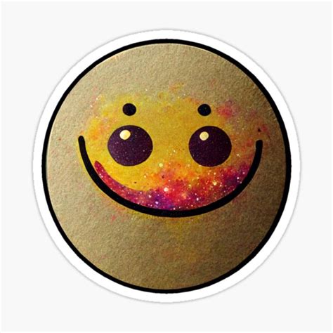 "Weird Smiley Face :) version 3" Sticker for Sale by SmileyDan | Redbubble