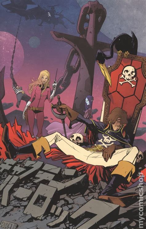 Space Pirate Captain Harlock Ablaze Comic Books