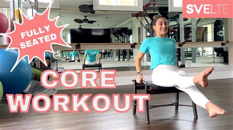 Seated Core Workout For Weightloss Youtube