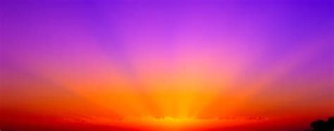 Red Orange And Purple Sunset Stock Image Everypixel