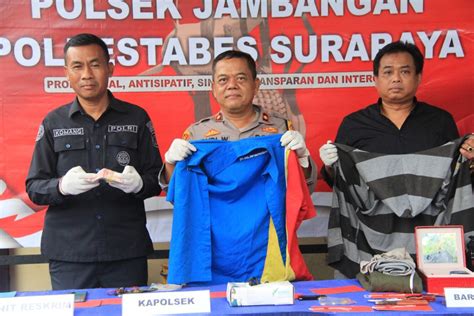 Polisi Tangkap Satu Tersangka Pembobol Minimarket Di Surabaya ANTARA