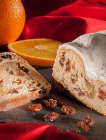 Spécialités de Noël Pain d épices Stollen et Gâteau de Noël alsacien