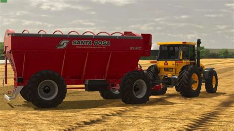 Santa Rosa Self Unloading Hopper V1 0 Fs22 Mod Farming Simulator 22 Mod