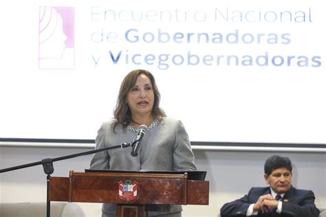 La Presidenta Dina Boluarte Participa En El Primer Encuentro Nacional