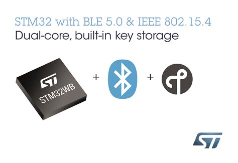 STMicroelectronics Introduces STM32WB A SoC With 32bit