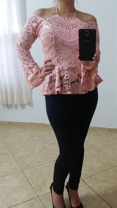 Blusa Peplum De Renda Guipir E Bojo Https Facebook