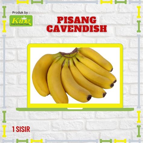 Jual Pisang Cavendish, pisang Cavendish fresh | Shopee Indonesia