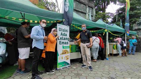 Hadir Lebih Dekat Ke Masyarakat Pegadaian Gelar Bazar Emas Dan Kuliner