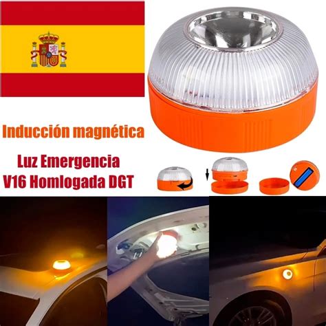 Spain DGT Help Led V16 Dgt Emergency Light Sos Homologada Approved