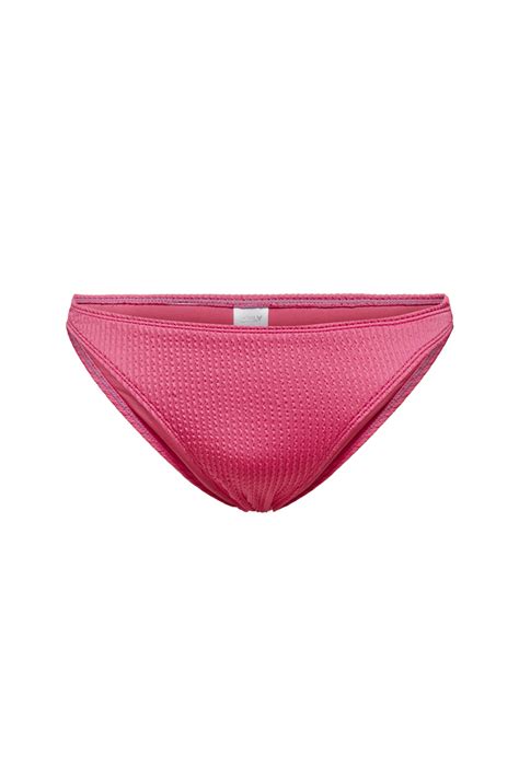 Only Onlalba Structure Brazilian Normal Kalıp Düz Fuşya Kadın Bikini